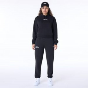 Poleron New Era  Script Crop Black