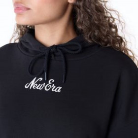 Poleron New Era  Script Crop Black