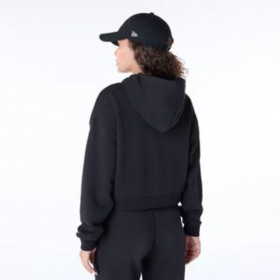Poleron New Era  Script Crop Black