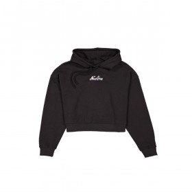 Poleron New Era  Script Crop Black