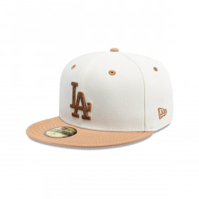 Gorra 59Fifty Los Angeles Dodgers MLB Wooden White