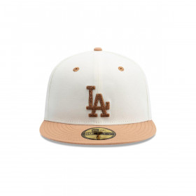 Gorra 59Fifty Los Angeles Dodgers MLB Wooden White