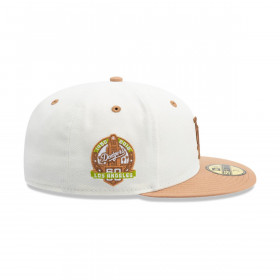 Gorra 59Fifty Los Angeles Dodgers MLB Wooden White