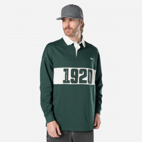 Poleron  New Era Smart Shirt Dark Green