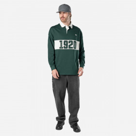 Poleron  New Era Smart Shirt Dark Green