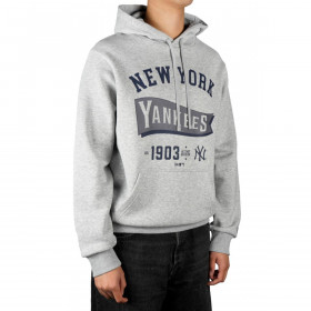 Poleron  New York Yankees MLB Pennant Graphic Grey Med