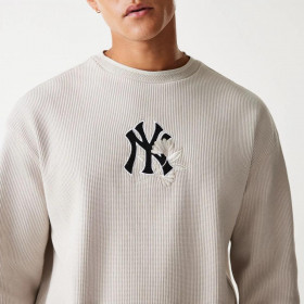 Polera New York Yankees Floral Beige