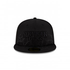 Gorra 59Fifty Stranger Things Netflix Inj Black