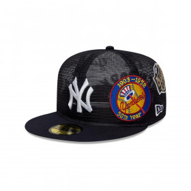 Gorra 59Fifty New York Yankees Aop Mesh Navy