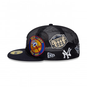 Gorra 59Fifty New York Yankees Aop Mesh Navy