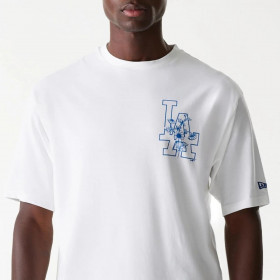 Polera Los Angeles Dodgers Floral White