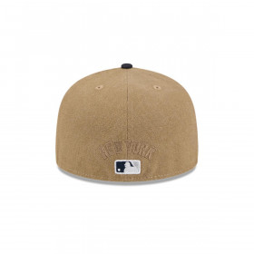 Gorro 59fifty MLB New York Yankees Canvas Crown Med Beige