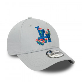 Gorra Los Angeles Dodgers MLB 9Forty Flower Graphic Grey