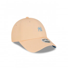 Gorra 9Forty MLB New York Yankees Ice Latte Pastel Orange