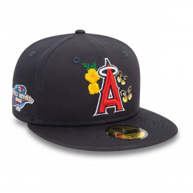 Gorra 59Fifty Anaheim Angels MLB Seasonal Flower Navy