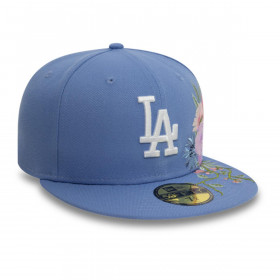 Gorra 59Fifty Los Angeles Dodgers MLB Floral Med Blue