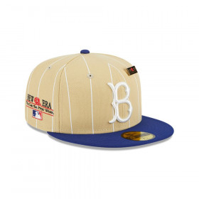 Jockey Brooklyn Dodgers MLB 59fifty Beige New Era