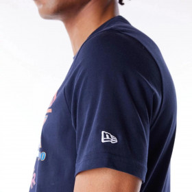 Polera  Los Angeles Dodgers MLB Badge Graphic Navy