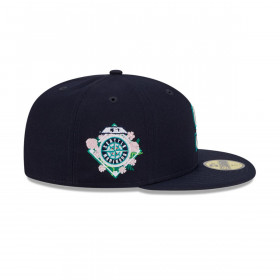Gorra 59Fifty Seattle Mariners Floral Undervisor Navy