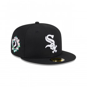Gorra 59Fifty Chicago White Sox Floral Undervisor  Black