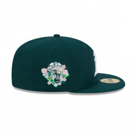 Gorra 59Fifty Oakland Athletics Floral Under Undervisor  Green