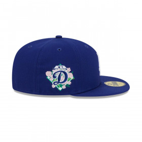 Gorra 59Fifty Los Angeles Dodgers Floral Under Visor Blue