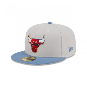 Gorra 59Fifty Chicago Bulls Color Brush Blue