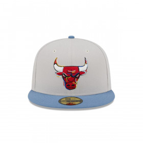 Gorra 59Fifty Chicago Bulls Color Brush Blue