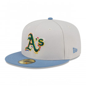 Gorra 59Fifty Oakland Athletics Color Brush Blue
