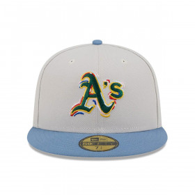 Gorra 59Fifty Oakland Athletics Color Brush Blue