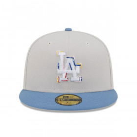 Gorra 59Fifty Los Angeles Dodgers Color Brush Blue