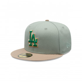 Gorra 59Fifty Los Angeles Dodgers MLB Green Camel Black