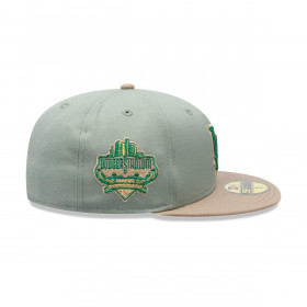 Gorra 59Fifty Los Angeles Dodgers MLB Green Camel Black