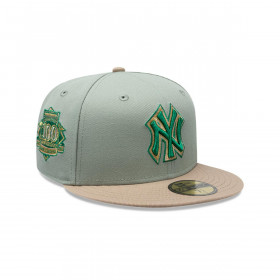 Gorra 59Fifty New York Yankees MLB Green Camel Black