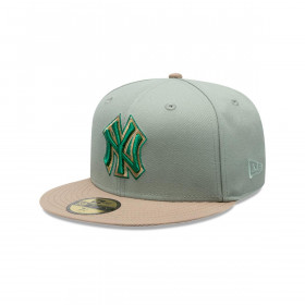 Gorra 59Fifty New York Yankees MLB Green Camel Black